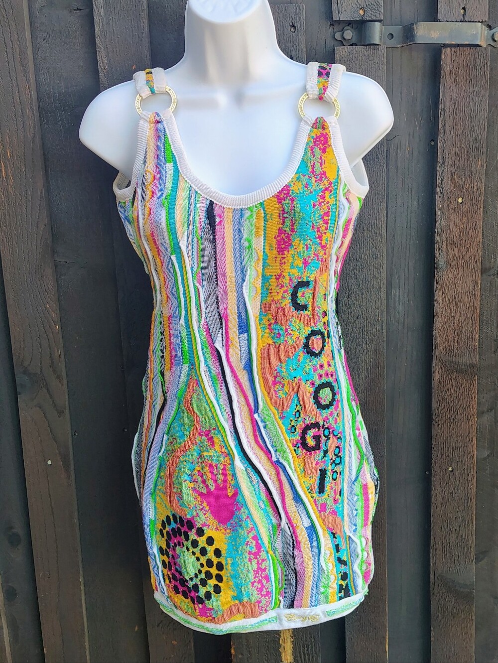 NWT Women's COOGI Sexy Backless Dress